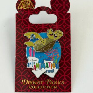 WDW - Crush and Dory - Disney's Art of Animation Resort 2012 Disney Pin B