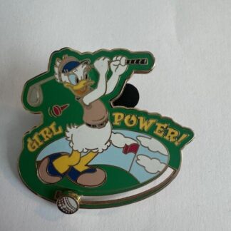 WDW Daisy Golfing Girl Power Sports Series Slider Disney Pin (D7)