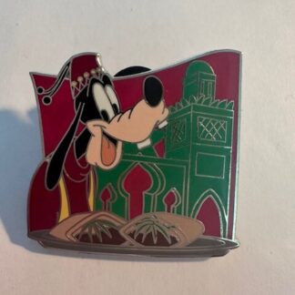 WDW Goofy Morocco Food Flag Epcot International Food & Wine Disney Pin (D9)