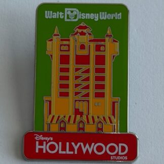 WDW Hollywood Studios Four Parks Icons Tower of Terror 2025 Disney Pin G8