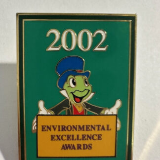 WDW Jiminy Cricket 2002 Environmental Excellence Awards Disney Pin  (E8)