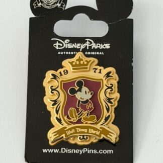 WDW - Mickey Crest - Classic 1971 Logo 2006 Disney Pin B
