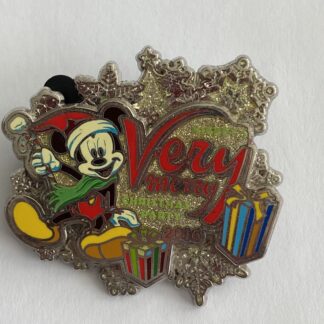 WDW Mickey Very Meet Christmas Party 2016 Mickey Mouse Disney Pin (A9)