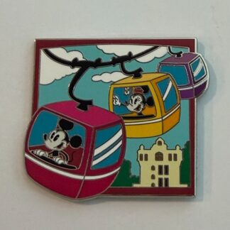 WDW - Minnie and Mickey - Skyliner - Tower of Terror 2024 Disney Pin H9