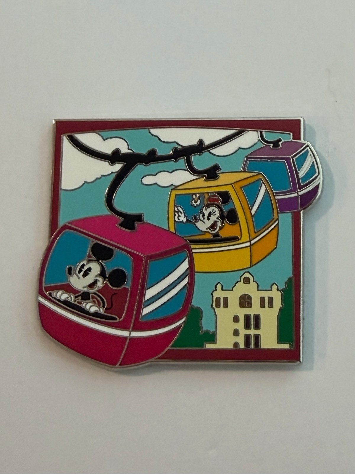 WDW - Minnie and Mickey - Skyliner - Tower of Terror 2024 Disney Pin H9