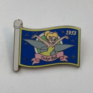 WDW Mystery Box Set Character Flags Tinker Bell LE Disney Pin (B8)