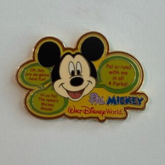 WDW - Pal Mickey - 1st Anniversary - Talking Doll 2004 Disney Pin H5
