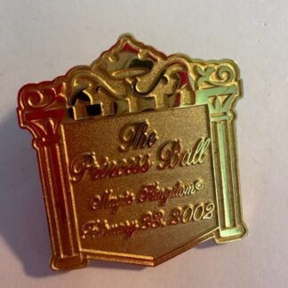 WDW Princess Ball Pin Event Pin Pursuit Completer LE Disney Pin (C1)
