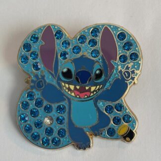 WDW Spotlight Jewel Collection Stitch From Lilo & Stitch Flawed Disney Pin (B3)