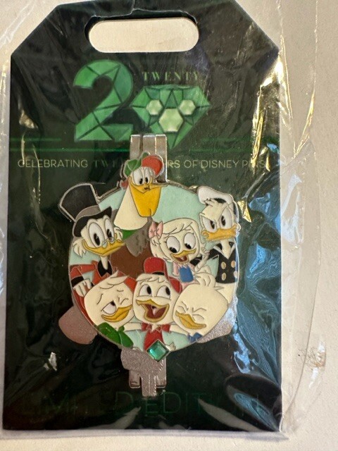 WDW Twenty Years Of Trading Events Progress Duct Tales LE Disney Pin (B)