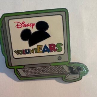 Walt Disney World  CAST Thank You VOLUNTEARS Computer Online Pin (D9)