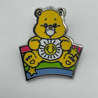 Whatever! Makes You Happy Care Bears Rainbow Mystery Pin Funshine Bear H2