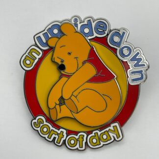 Winnie the Pooh "An Upside Down Sort of Day" Spinner Pin A7