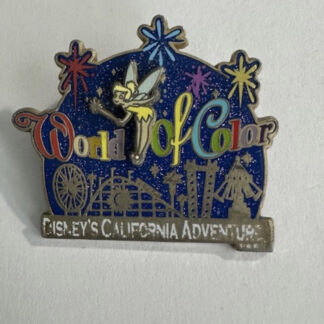 World Of Color Tinker Bell Logo Peter Pan Disney Pin  (A9)