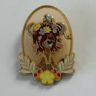 Yax the Yak Zootopia Floral Portraits PALM Pink a La Mode 2026 Disney Pin G8