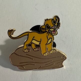 Young Simba Standing on Rock Simba - 30th Anniversary Lion King Disney Pin F1