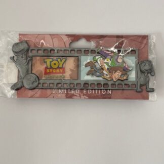 wdi film strip toy story 25th anniversary Woody Buzz Disney Pin B