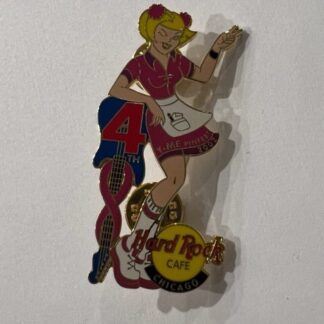 2002 Chicago Hard Rock Hotel Diner Disney Pin (A1)