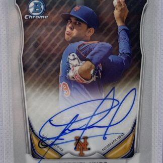2014 Bowman Chrome BCAP-GY Gabriel Ynoa Chrome Auto Mets