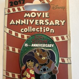 2017 Disney Cast Exclusive Pin Lilo & Stitch Movie Anniversary LE 500