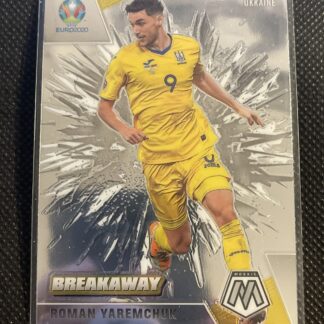 2020-21 Panini Mosaic UEFA Roman Yaremchuk Euro Breakaway #23