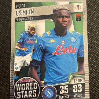 2020-21 Topps Match Attax 101 World Stars Victor Osimhen #152