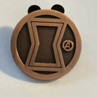 2020 Disneyland Hidden Mickey Marvel Icon Black Widow Disney Pin (B7)