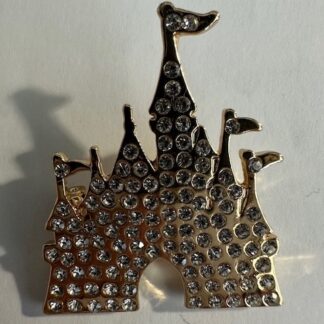 2021 Disney Parks Cinderella Castle Brooch Pin Back Pin OE Disney Pin A0