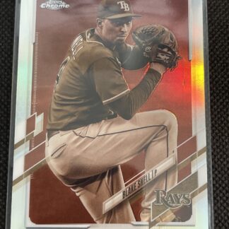 2021 Topps Chrome Blake Snell Sepia Refractor #43 Tampa Bay Rays San Diego Padre