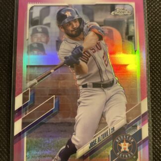 2021 Topps Chrome Pink Refractor Jose Altuve #169