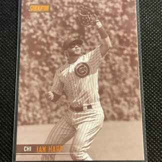 2021 Topps Stadium Club Sepia Parallel Ian Happ #41 Cubs