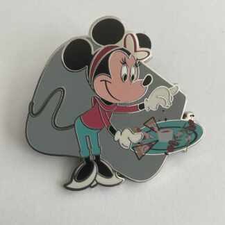 2022 Disney Parks Pin Epcot Food & Wine Mystery Minnie Mouse Pizza & BBQ F5