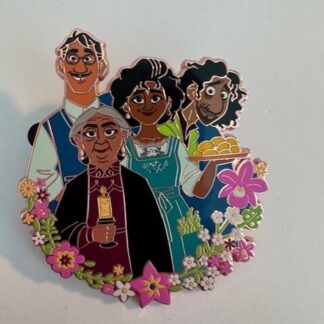 2022 Disney Pin - Encanto Abuela Alma, Agustin, Julieta And Bruno (A0)