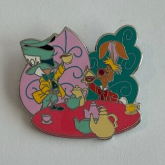 2024 Alice in Wonderland Mad Hatter and Hare Tea Party Disney Pin H5