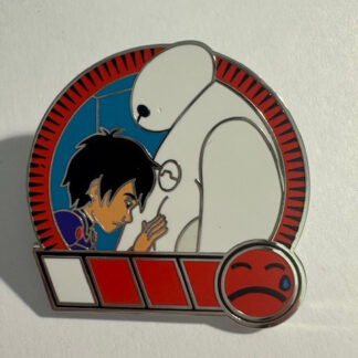 2024 Baymax And Hiro Hamada Big Hero 6 Box Series Disney Pin (A3)