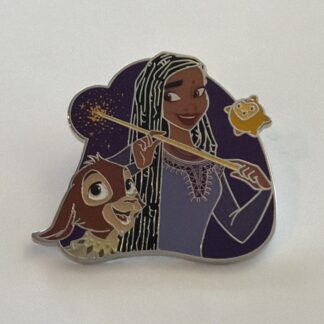2025 Disney Parks Wish Movie Asha Star Valentino Pin C9