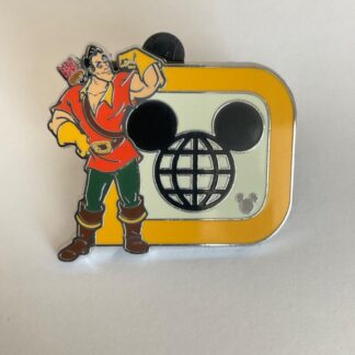 2025 WDW Walt Disney World D Beauty & the Beast Gaston Hidden Mickey Pin C5