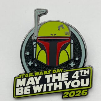 2026 Disney Star Wars Day Limited Release May the 4th Mystery Pin Boba Fett H7