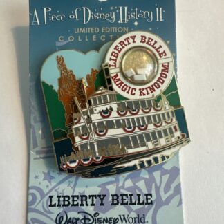 A Piece Of Disney History II Liberty Belle River Boat Magic Kingdom 2006 Pin
