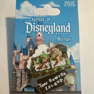 A Piece of Disneyland History Pin Tom Sawyer Classic Island 2015 Limited Edition