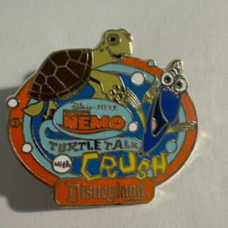 AAA Vacations Tuttle Talk With Crush #2 Finding Nemo Disney Pin (B4)