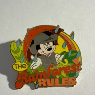 Adventures by Disney Discovery THE RAINFOREST RULES Mickey 2011 Disney Pin G1