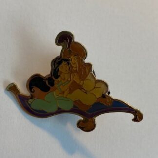Aladdin Cast Boxed Set Jasmine Aladdin On Carpet Disney Pin LE (B0)