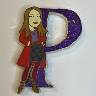 Allison Watts Letter P Hocus Pocus Mystery Halloween Disney Pin C8