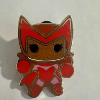 Avengers- Scarlet Witch Christmas Gingerbread Cookie MCU Funko pin C4