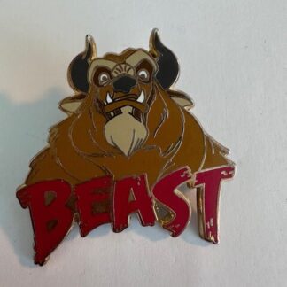 Beast From Beauty And The Beast 2016 Name Disney Pin (D1)