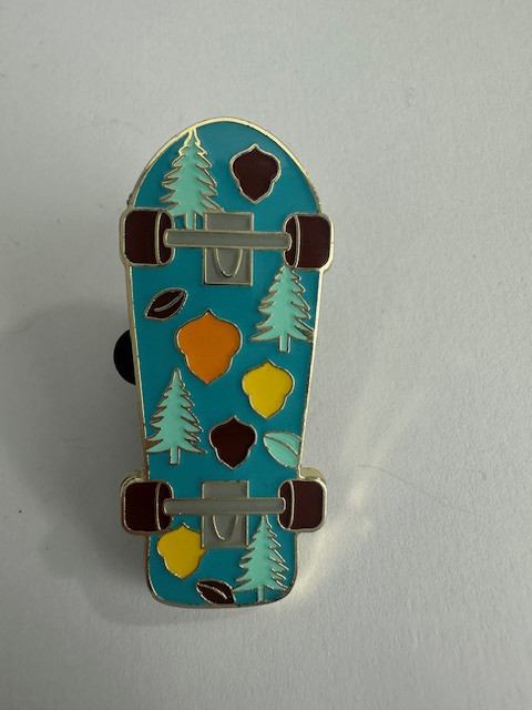 Boxlunch Skateboard Chip And Dale Skateboarding Disney Pin C0