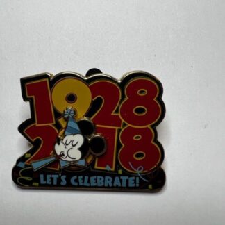 Cast Exclusive Bolo Mickeys 90 Let’s Celebrate Disney Pin (B6)