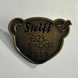 D23 Expo 2019 Steiff Teddy Beat Head Mickey Mouse Disney Pin (B7)