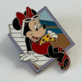 DCL - Minnie Eating Pizza - Dining Aboard Ship Mystery 2026 Disney Pin G8